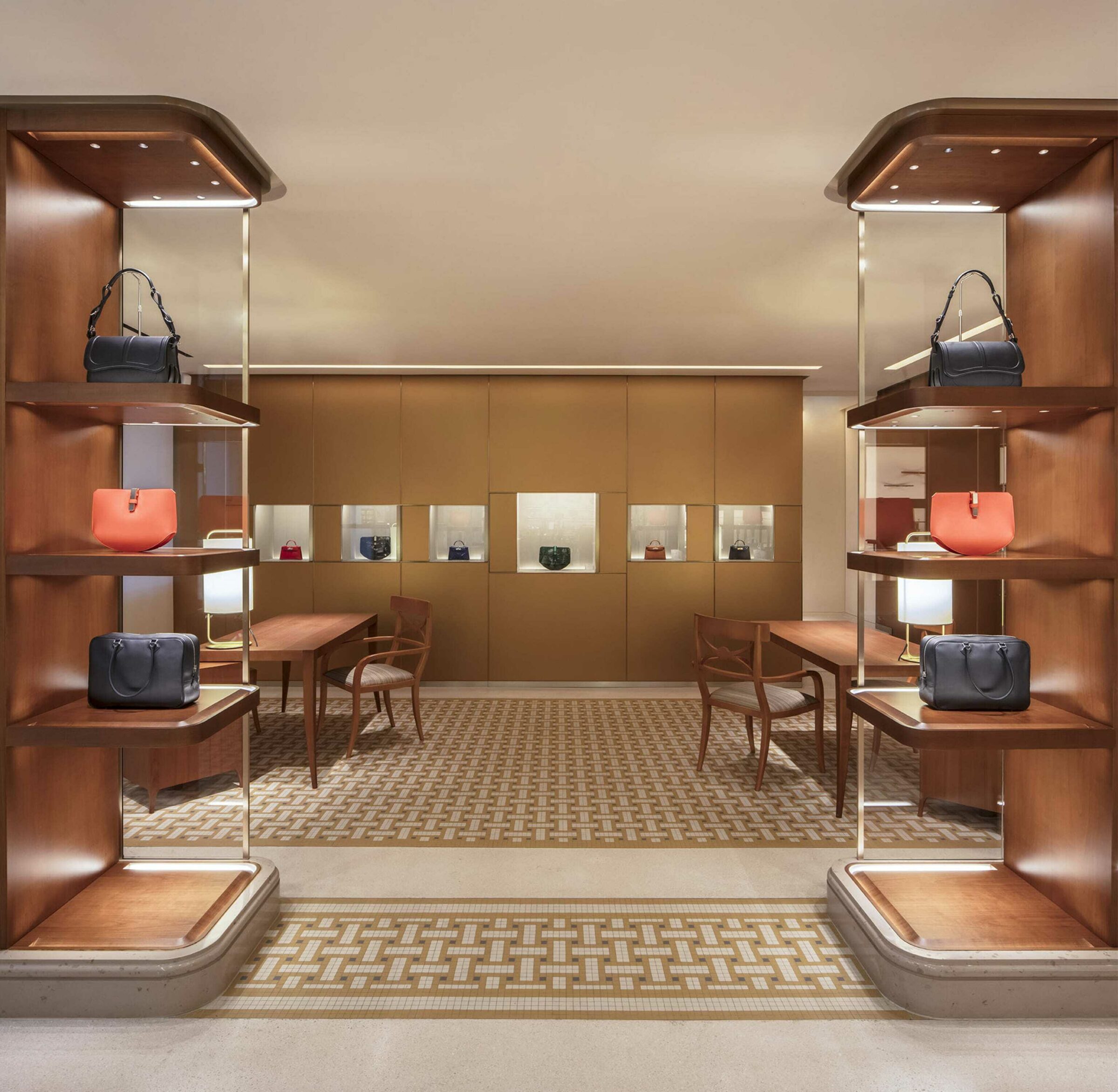 Hermes main Store 24 rue du Fbg St Honore Paris by