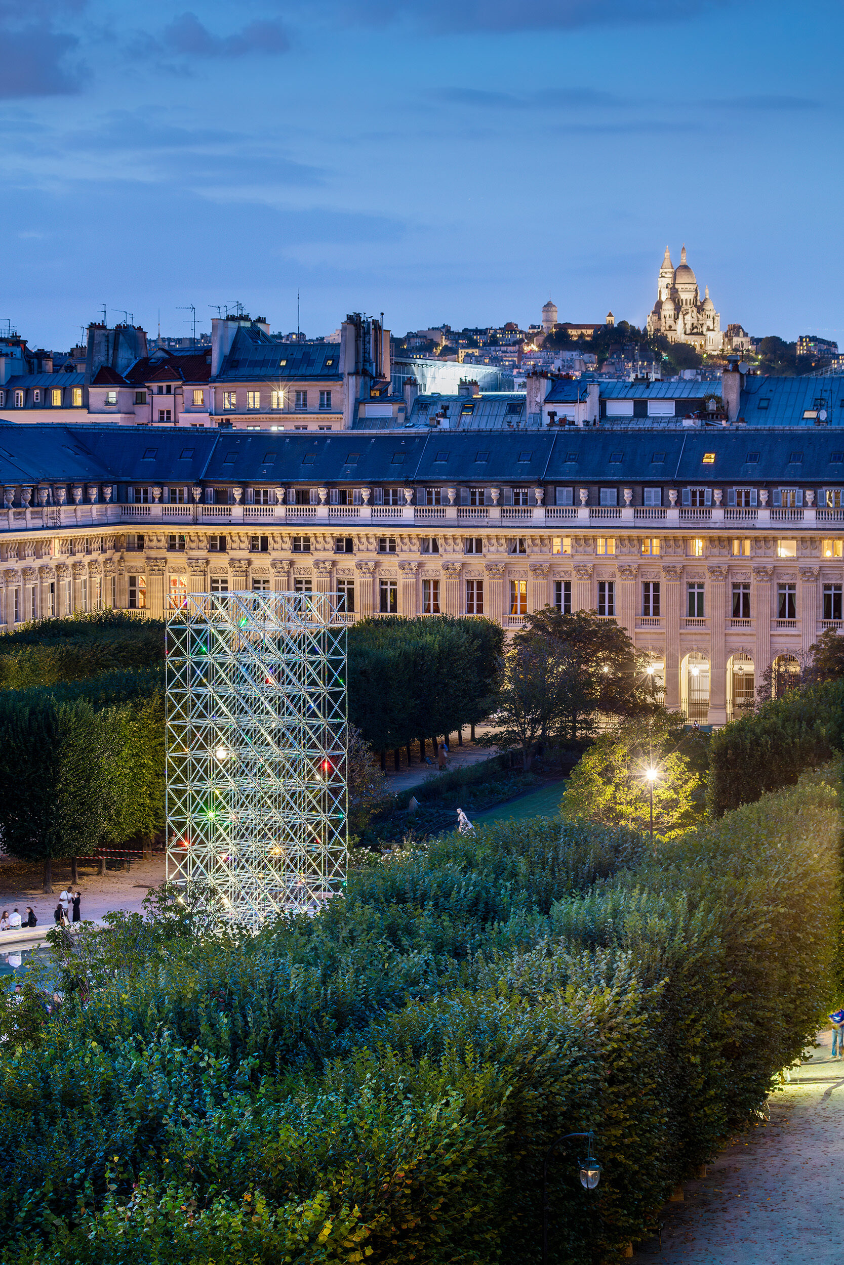 Galerie reflexions vue nuit photo sergio grazia 2023